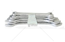 Klíče ploché 6-17mm 6ks sada ocelový klip