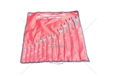 Klíče ploché/očkové 6-32 12ks sada profi