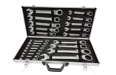 Klíče ráčnové očkoploché s kloubem 22ks 6-32mm MAR-POL