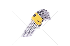 Klíče zástrčné Torx T10–T50, 9 ks - MasiPro
