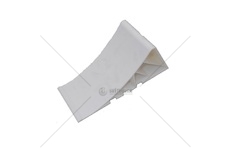 Klín pod kola L=225mm, barva - bílá, max zatížení 1,6T