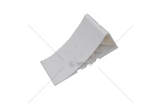 Klín pod kola L=225mm, barva bílá, max zatížení 2T