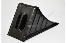 Klín zakládací pod kola šířka 160MM kovový černý  55458