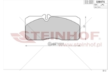 KLOCKI HAM.STEINHOF BEZ KPL.MONT. STEINHOF SM476