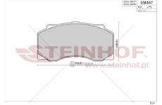 KLOCKI HAM.STEINHOF BEZ KPL.MONT. STEINHOF SM487