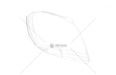 KLOSZ REFLEKTORA DAF XF106 13- PRAWY TANGDE TD01-61-015RS,021RS