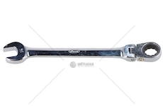 KLUCZ PL-OCZKOWY 14MM Z PRZEGUBEM I GRZECHOTKA 06791 V2810