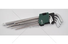 KLUCZE IMBUSOWE 1,5-10MM DLUGIE 9-ELEM. MTX MTX-AE-7157-1