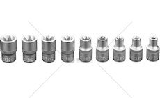 KLUCZE NASADOWE 1/2 TORX 9 SZT NEO NEO NEO08-649