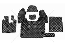 Koberec DAF 105 XF 2006- prošívaný černý  2007105/PIK/CZA