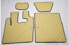 Koberec DAF 105 XF 2008- prošívaný béžový  2007105/PIK/BEZ