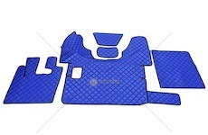 Koberec DAF 105 XF 2008- prošívaný modrý 2007105/PIK/NIEB