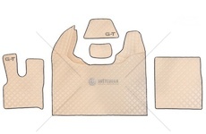 Koberec DAF 106 XF prošívaný béžový 2007106/PIK/BEZ