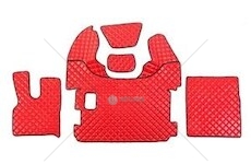 Koberec DAF 106 XF prošívaný červený matný 2007107/PIK/CZE