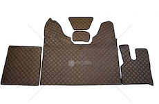 Koberec DAF 106 XF prošívaný hnědý 2007106/PIK/BR