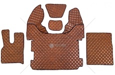 Koberec Daf 106 XF prošívaný hnědý mat 2007107/PIK/BR