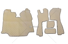 Koberec SCANIA R prošívaný OD 2004  béžový 20090085/PIK/BEZ