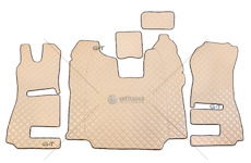 Koberec SCANIA R prošívaný OD 2013  béžový  20070055/PIK/BEZ