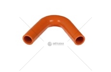 Koleno silikonové FI 16mm, 45° L=150x150mm