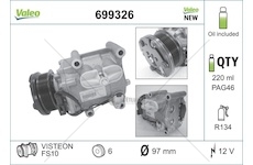 Kompresor klimatizace ford transit connect 02> 699326