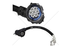 Konektor 7pin s kabelem zadní svítilny man, mercedes 0065552_A