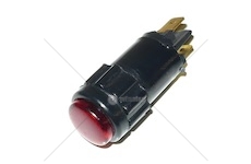 Kontrolka červená kulatá