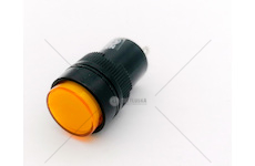 Kontrolka kulatá oranžová LED 12/24V