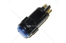 Kontrolka modrá kulatá