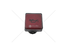 Kontrolka tlaku oleje červená