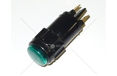 Kontrolka zelená kulatá