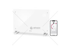 Konvektor skleněný SCF 4240WH s displejem, Wi-Fi a dálkovým ovládáním - SENCOR