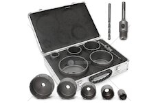 Korunkové vrtáky do betonu SDS PLUS, 40-120mm, sada 6 ks MAR-POL