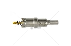 Korunkový vrták do kovu TCT, 22mm GEKO