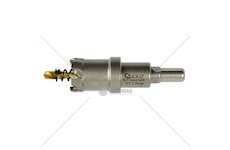 Korunkový vrták do kovu TCT, 25mm GEKO