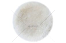 Kotouč leštící, 180mm, ovčí rouno, industrial TOTAL