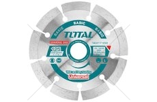 Kotouč řezný diamantový segmentový, 230x22,2mm, suché i mokré řezání, TOTAL