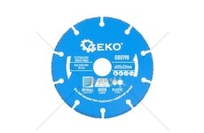 Kotouč řezný do dřeva, plastu, sádrokartónu 125x22,2mm GEKO