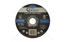 Kotouč řezný na ocel, nerez, 125x2.0x22mm GEKO PREMIUM