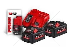 KPL.AKUMULATOR M18X2SZT M12X1SZT LADOWAR C8546 4933464713