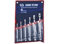 KPL.KLUCZY NASADOWYCH 6EL. 8-19MM KING TON 1A06MR