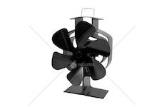 Krbový ventilátor s oscilací, stojanový, 6 lopatek STREND PRO
