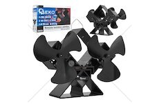 Krbový ventilátor stojanový, dvouhlavý - GEKO