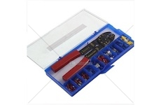 Krimplovací kleště sada + 100 koncovek