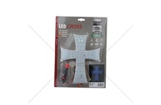 Kříž LED modrý 24V Lampa LAM96972