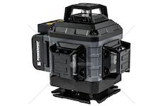 Křížový laser 4D 360°, samonivelační, zelený (SET se stativem) – POWERMAT