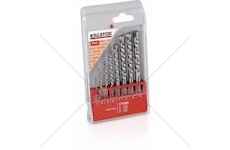 KRT012202 - 8 ks Vrtáků do zdiva 3-10 mm KREATOR