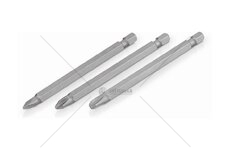 KRT061275 - 3 ks Bitů PH1/2/3 89 mm KREATOR