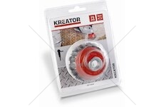 KRT150203 - Brusný copánkový kartáč M14-75mm KREATOR