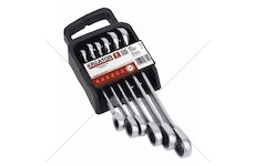 KRT500013 - Sada klíčů otevřený/očko-ráčnový 6ks KREATOR