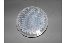 Kruhová odrazka se šroubem FI75 bílá WAS 516/B